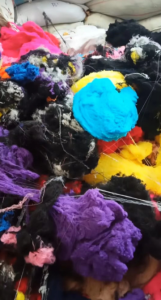 锦纶涤纶包沙开刀丝黑白长丝空包打绳长期回收