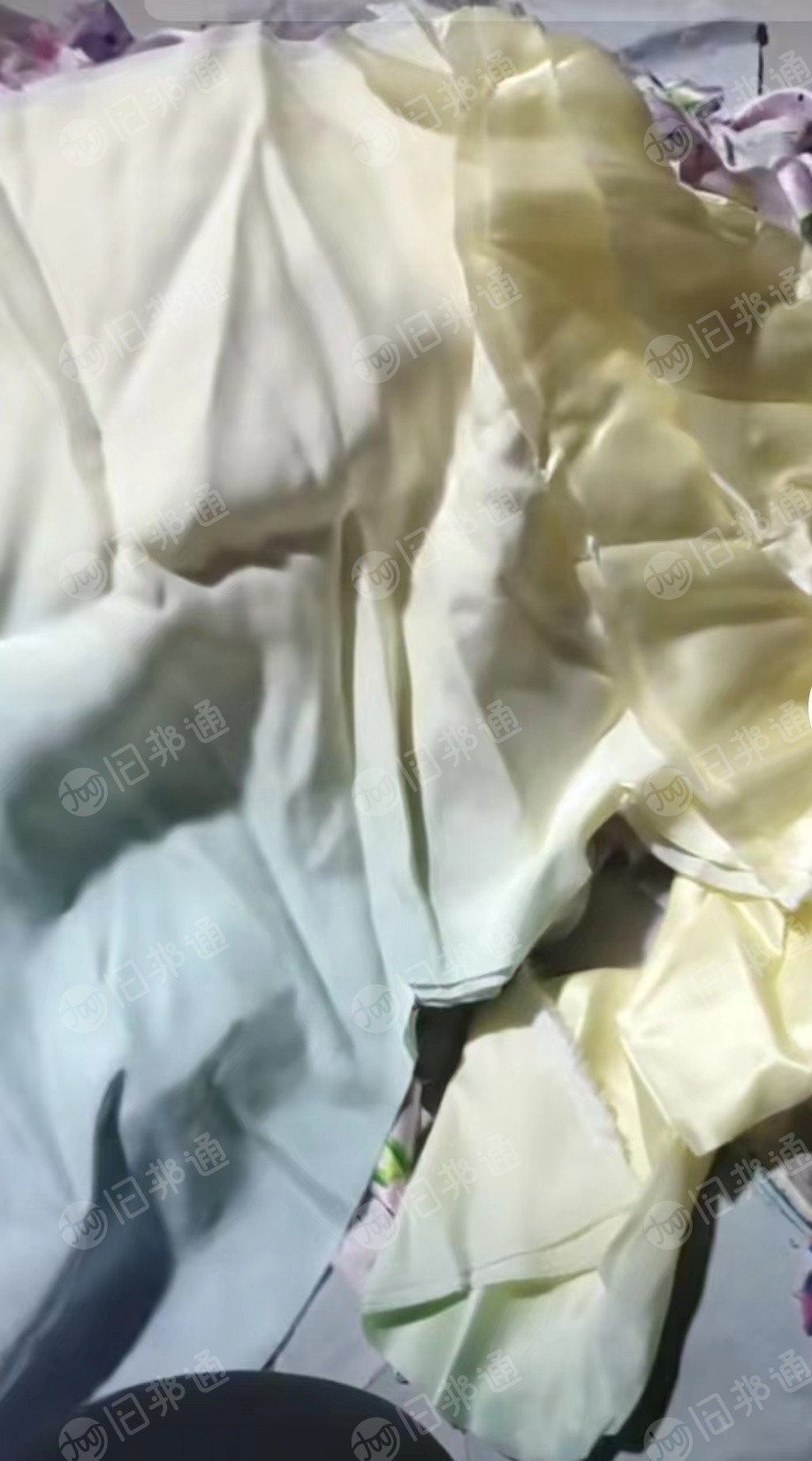 真丝碎布,真丝大布块长期出售,欢迎来电谈