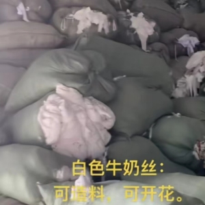 擦机布，布条，开花料，拉丝料，造粒布，涤纶布，牛奶丝，尼龙布，长期大量出售