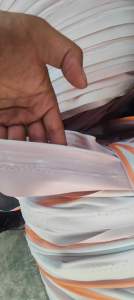 pvc皮革切边条,大量出售，现货够车