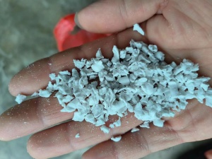 白色PP破碎料，现货10吨出售
