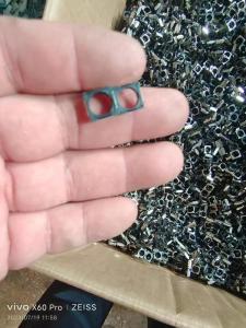 摄像头帽子，外边是不锈钢，里面有铜，有点镀金，现货3吨