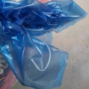 软质聚录膜，PVC蓝膜毛料，现货17吨左右