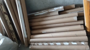 卷木纹纸的二手纸管，长度1.25米，现货4000根