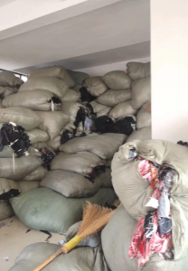 各种化纤废布下脚料长期供应