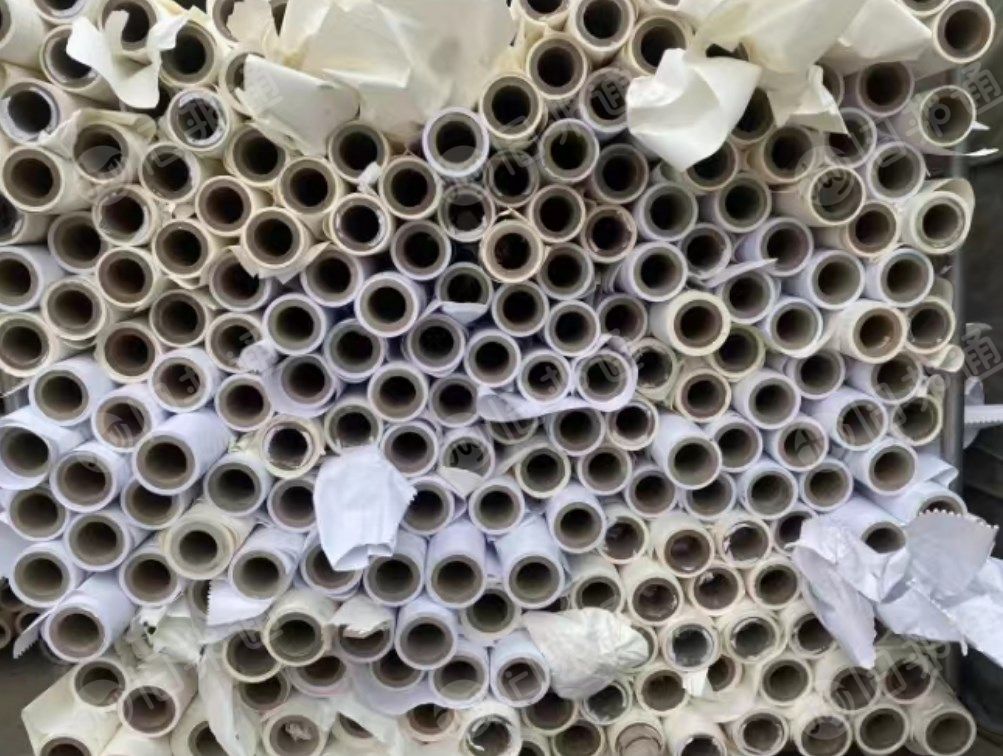 大量高价收购带纸的纸管