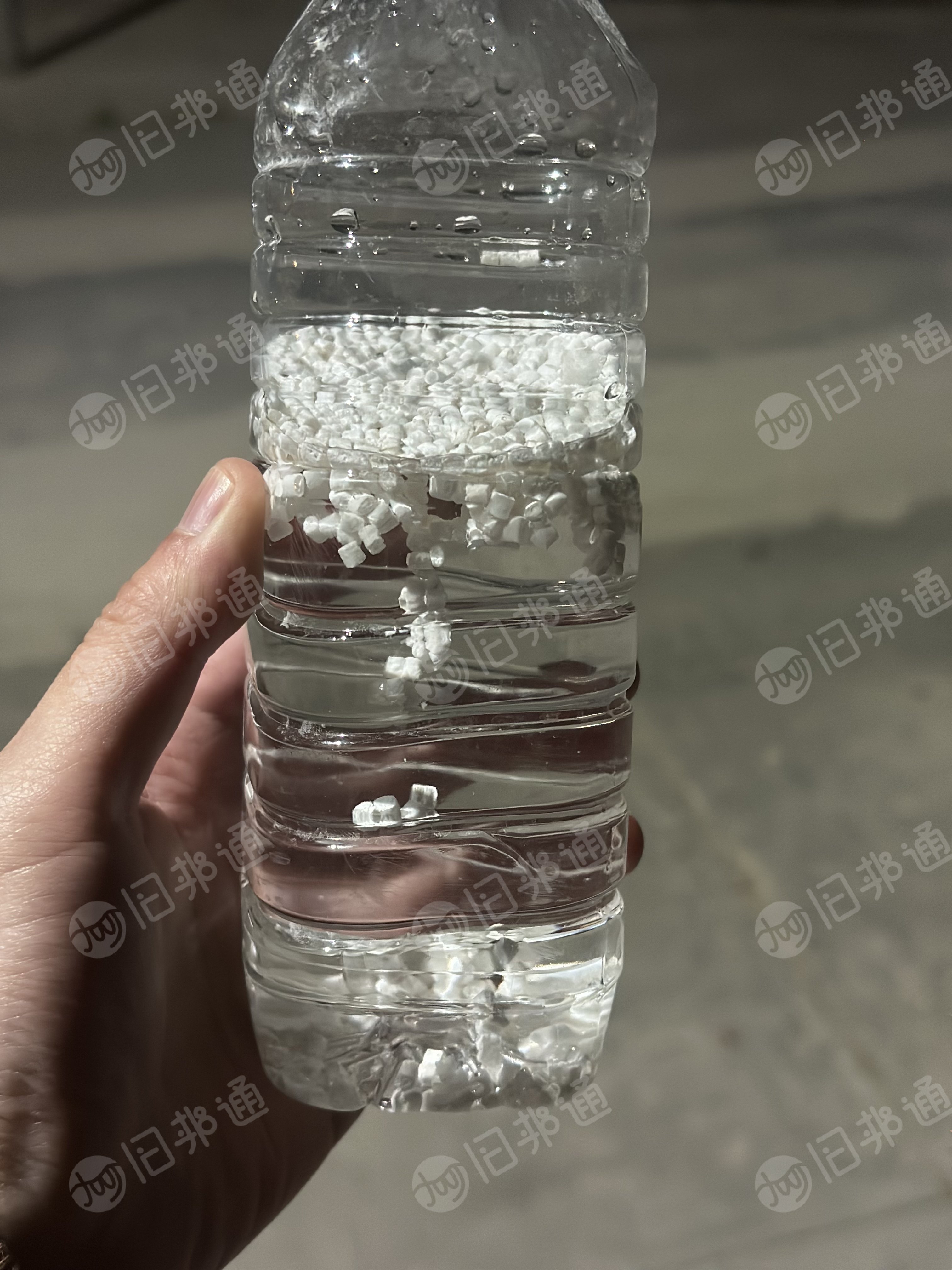 白色聚丙烯无纺布颗粒,可改色比重低