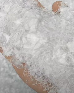 PET吸塑片破碎料出售