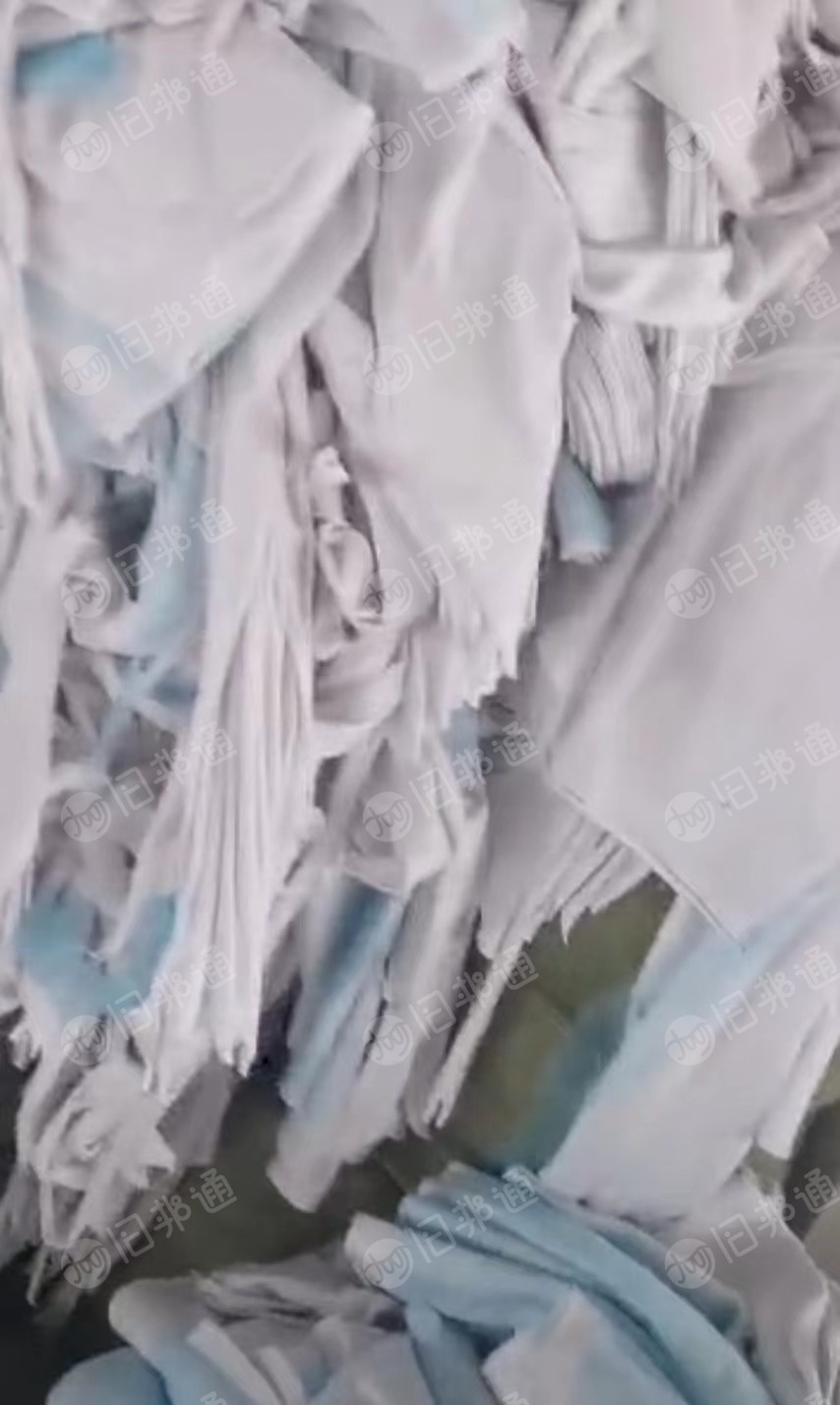 白色全棉针织边角料，全棉碎布，针织布，大量出售