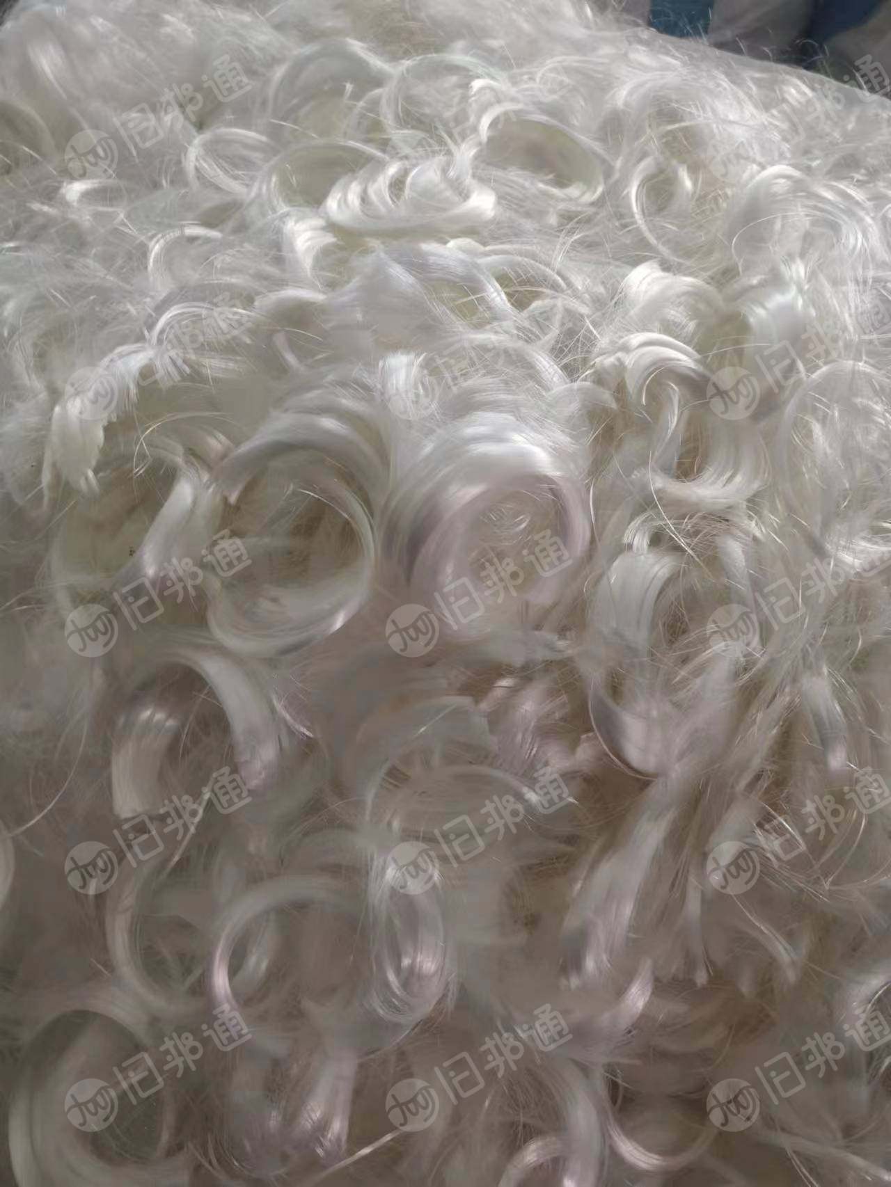 出售涤纶废丝,前纺后纺都有,黑色和白色两种,现货百来吨