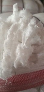 氨锦废丝造粒料够车出售