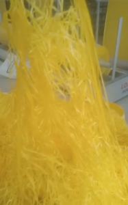 大量回收PP废丝，造粒用