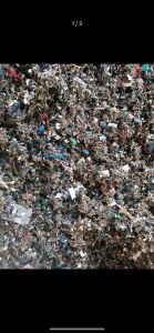 粉碎机出来的塑料毛毛，现货一车