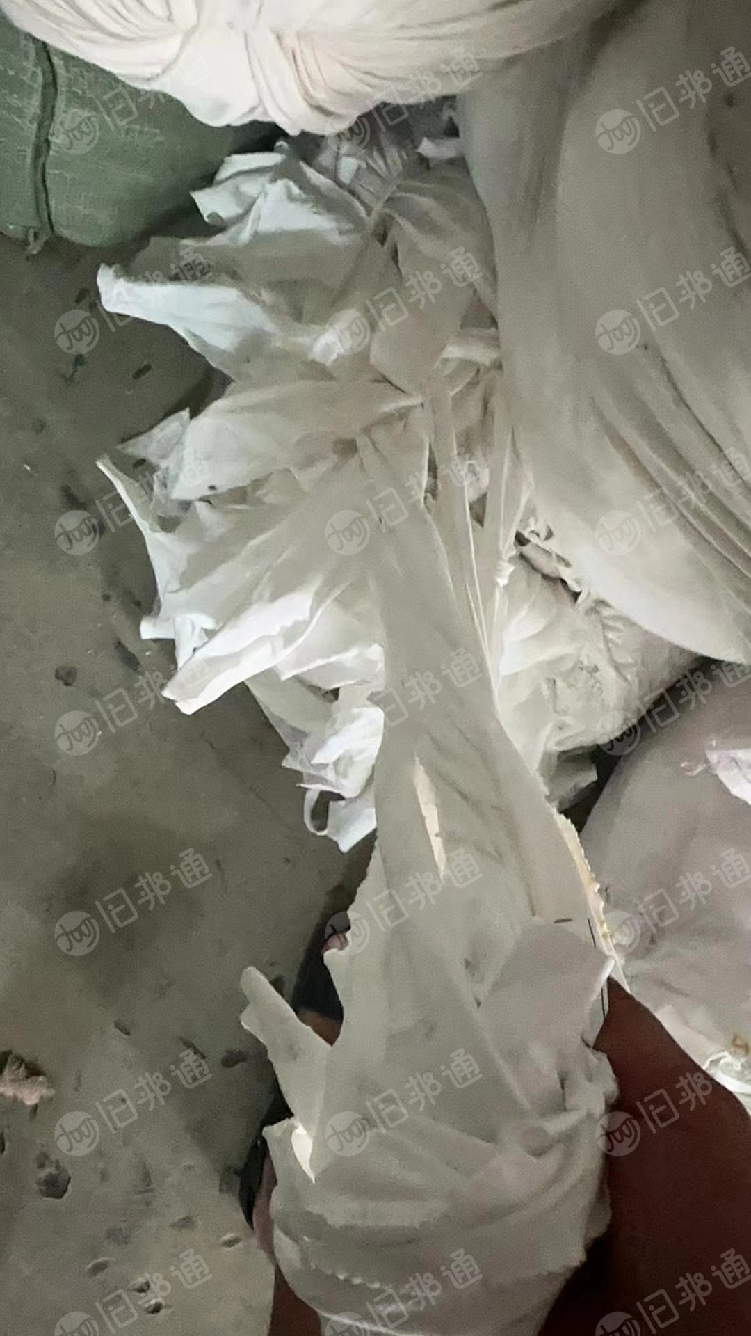 出售白色开花料,针织、梭织都有