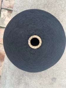 纯涤黑21单纱出售