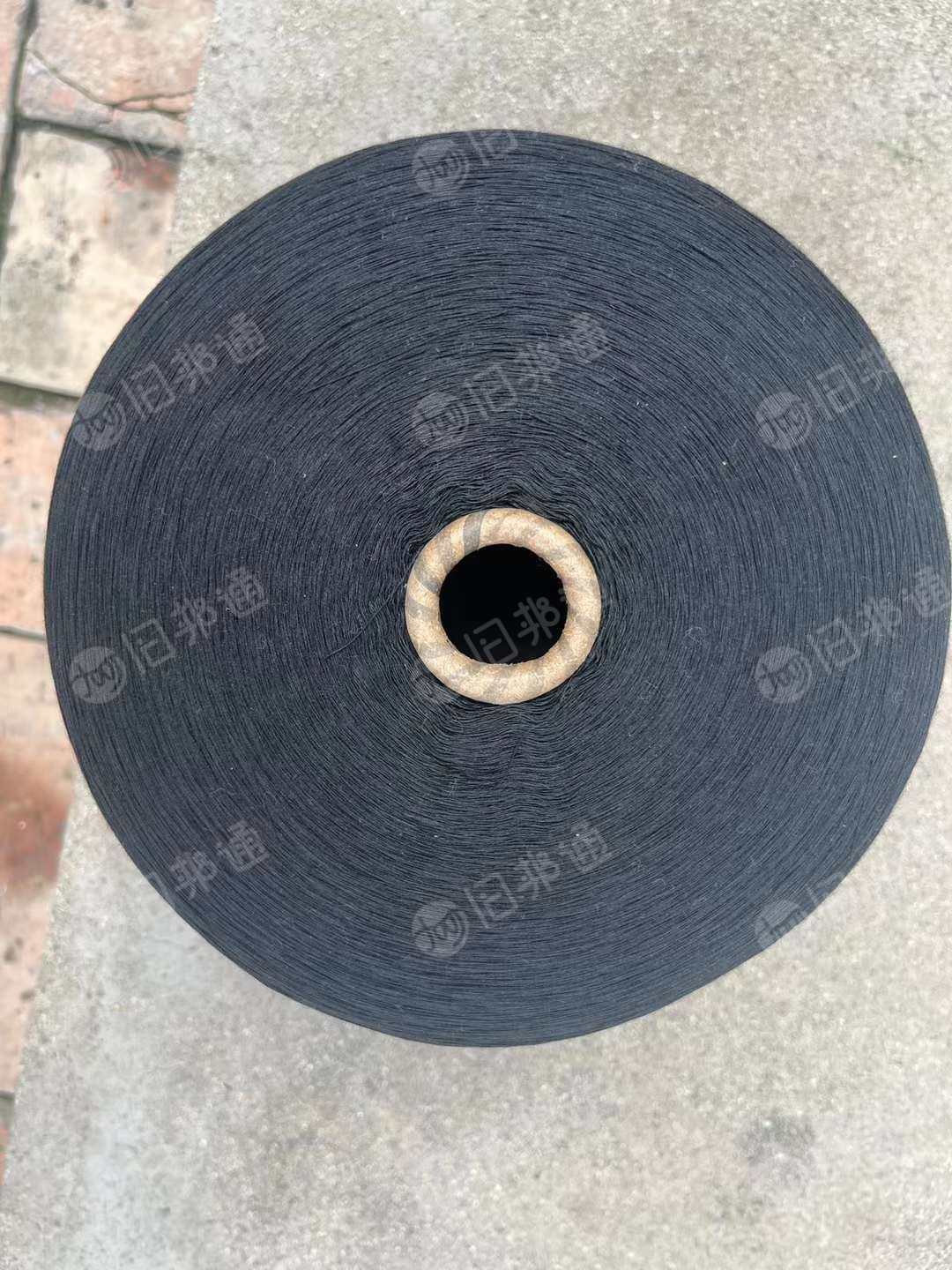 纯涤黑21单纱出售