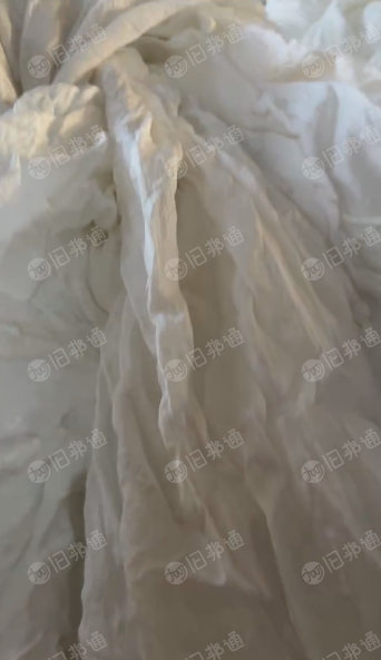 白色开花料,涤纶废布,涤纶造粒料,大量出售