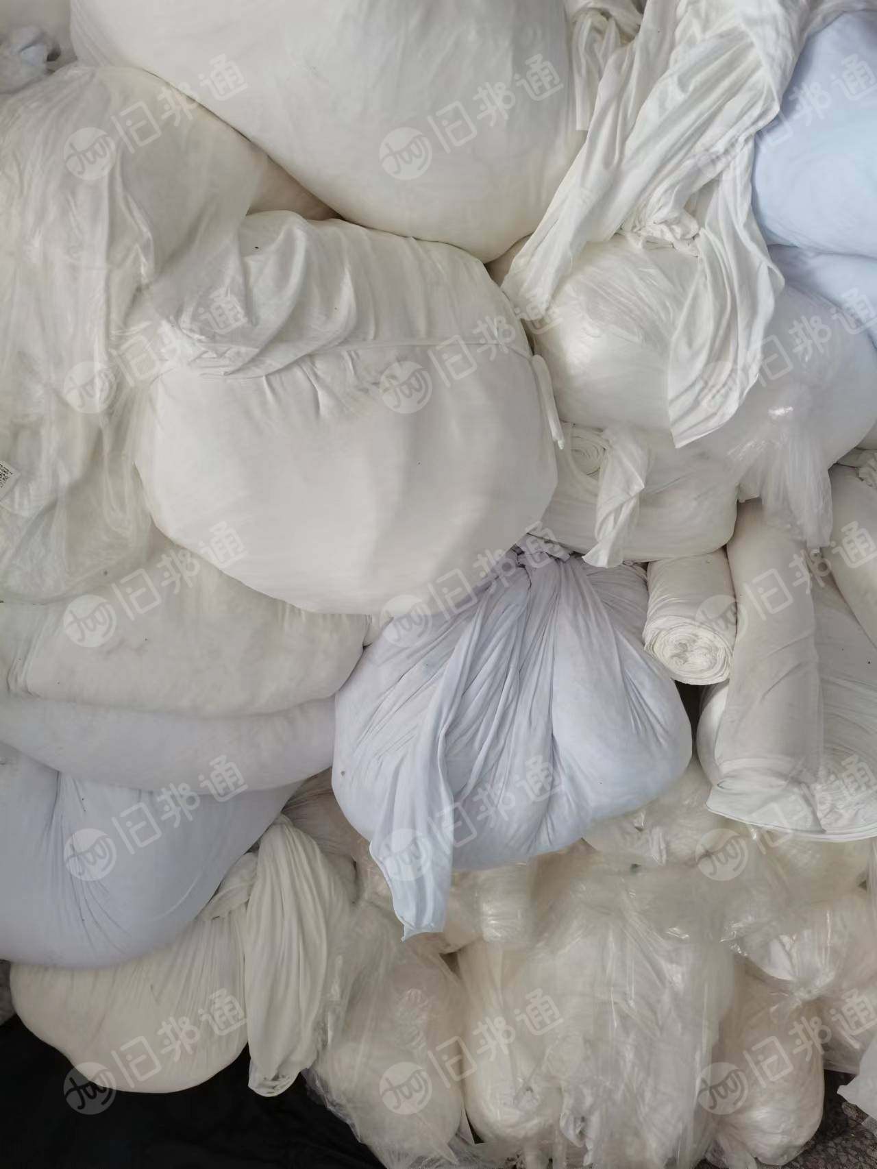 白色牛奶丝布块,擦机布,大量出售