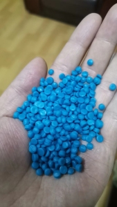 纯大蓝桶颗粒，溶脂0.3-0.5，月产300吨