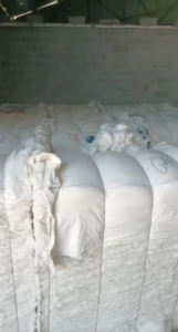 褪色牛仔布块开松棉灯罩棉长期供应