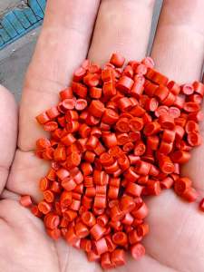出售红色MPP管材颗粒，韧性好，硬度强