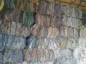 100吨过钉板刺棍的麻灰原料处理