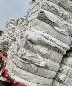 大白吨包废料，可干造，月供500吨