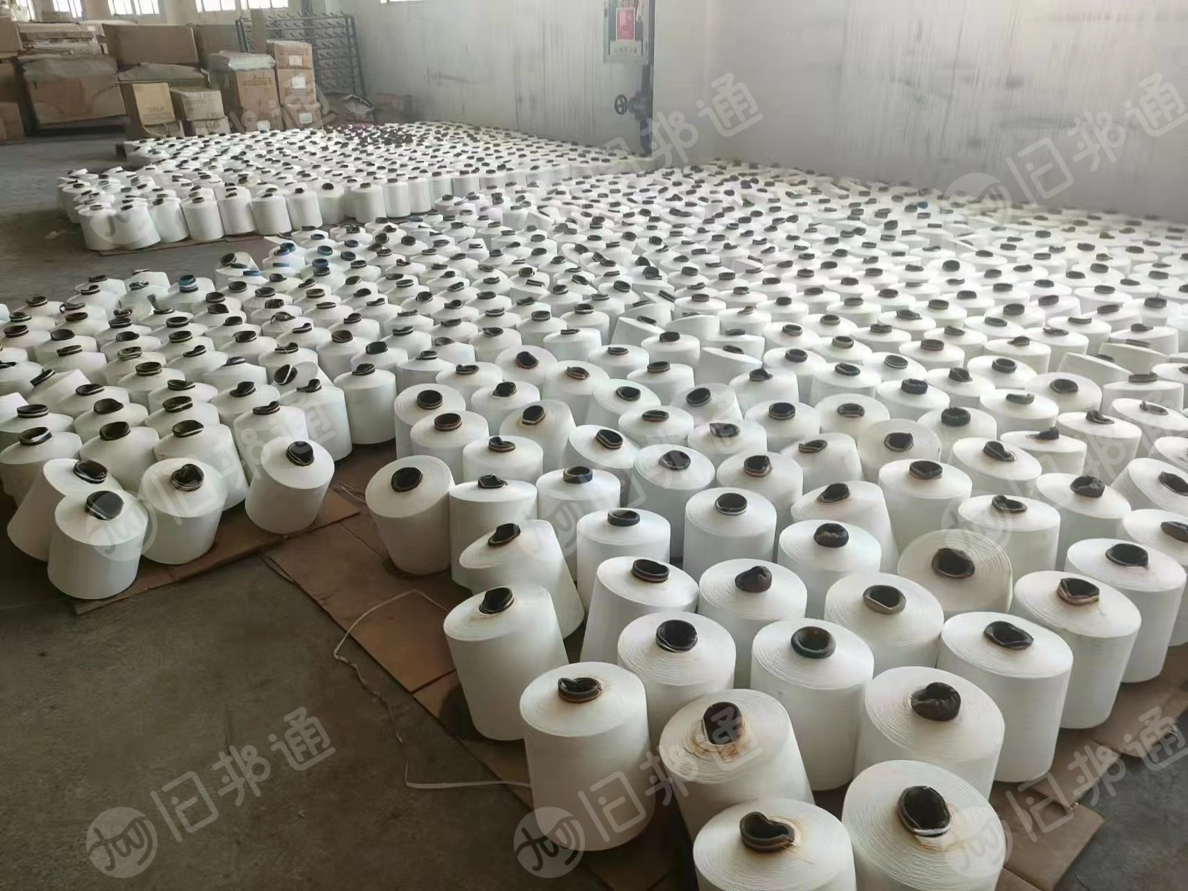 泡水涤纶丝100吨,加上托盘水高20公分低价处理
