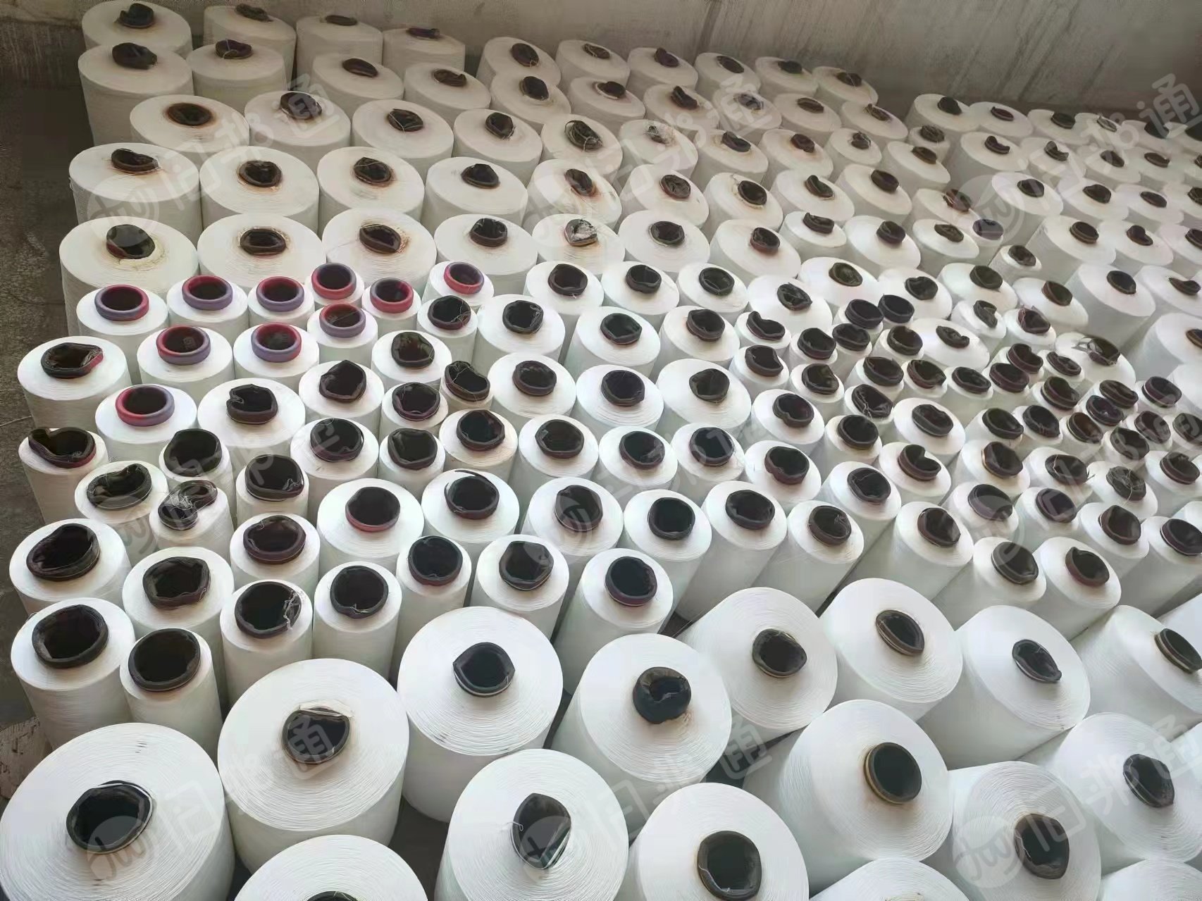泡水涤纶丝100吨,加上托盘水高20公分低价处理