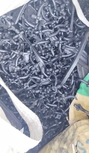 环保pvc水口料，现货十八吨左右