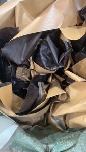 PVC家具贴膜边角料，软质的，可压包