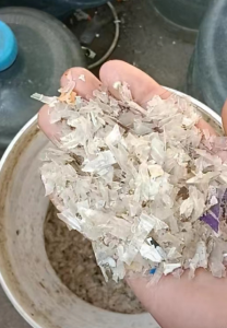 透明丙破碎料（餐盒破碎料）长期出售