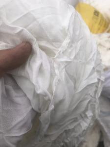 全棉本白碎布出售，现货够车