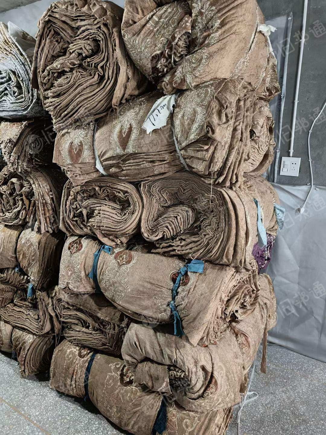 窗帘布绣花布4000米一个色出售
