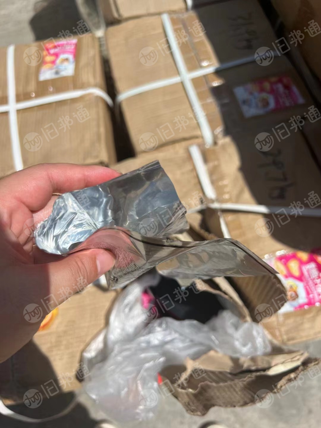 塑料铝箔包装纸,现货十几吨