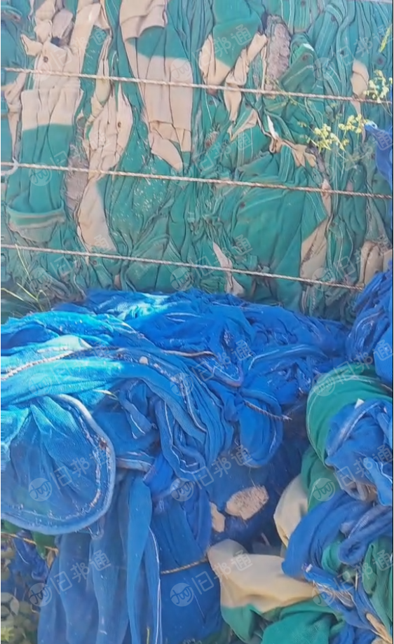 建筑工地安全网废料,现货三四十吨出售