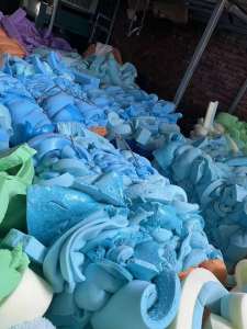 慢回弹蓝色打包海绵9.6米一车出售