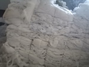 丝棉下脚料大量回收