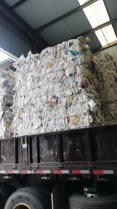 书页纸压块大量采购，过磅付款