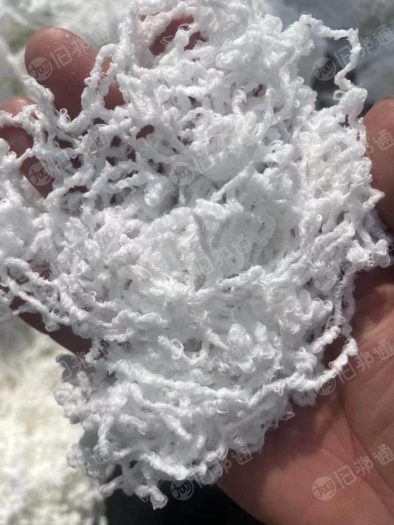 白色PA6尼龙麻花丝,现货一个半挂