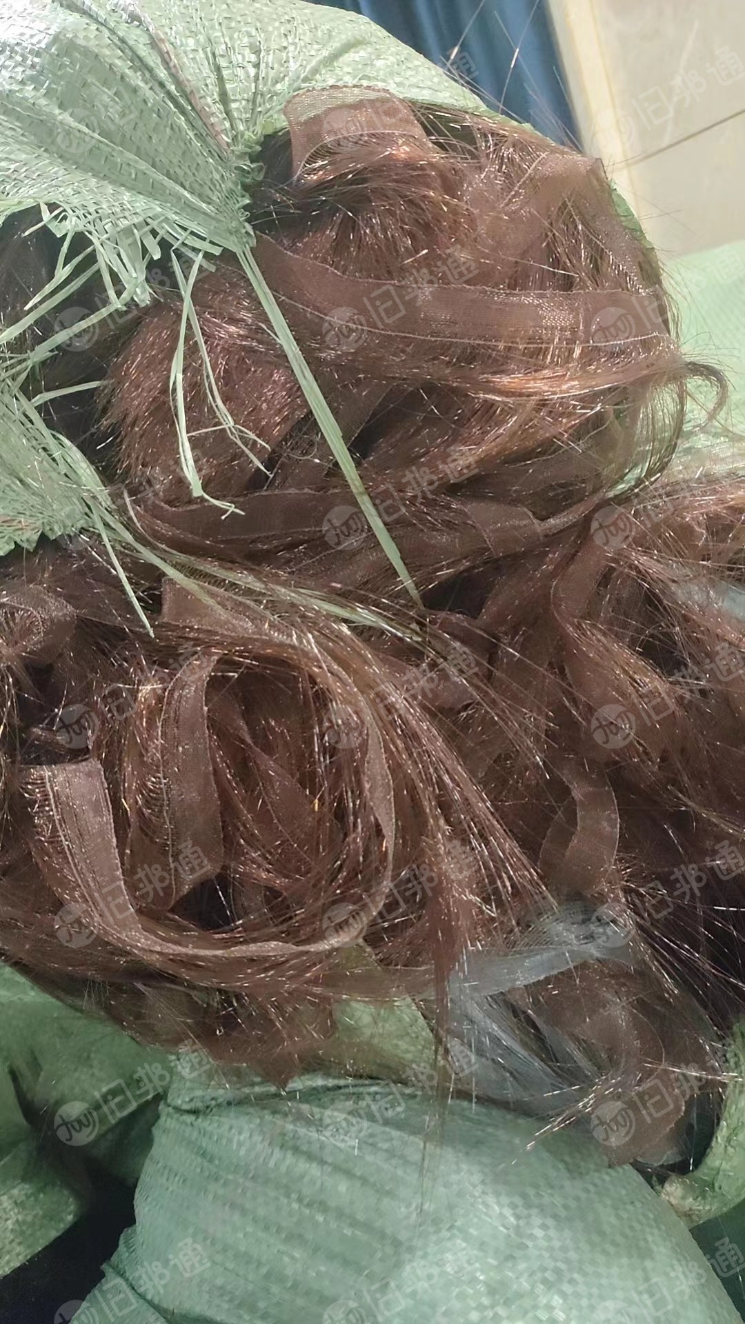 筛网布废边丝,涤纶废丝,花色废丝 大量出售
