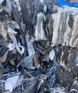 pvc吸塑膜杂色打捆料，现货十吨多