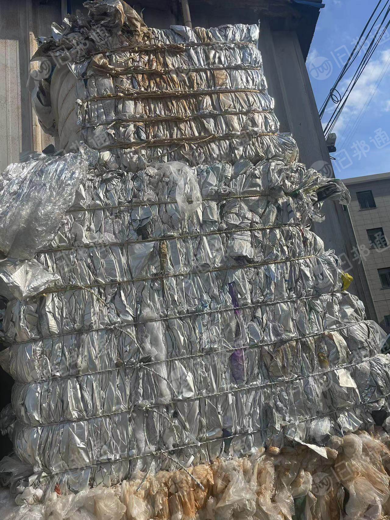 彩印厂下来的铝塑膜边料,吨包内衬铝塑袋大量回收