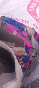 纯涤纶边角料刀口料长期供应