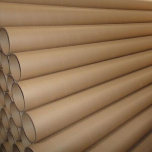 可利用的废纸管大量回收