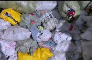 花色锦纶废丝，弹丝，大量出售