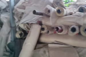 涤纶布，80%过胶，出售