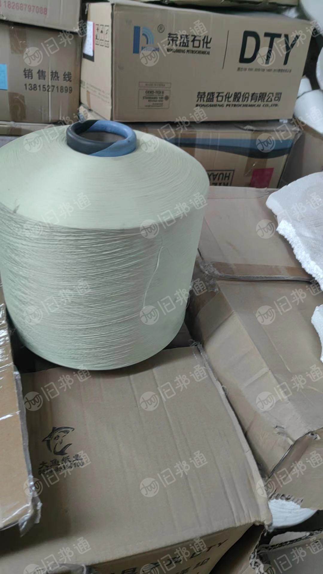 涤纶DTY浅绿低弹丝出售
