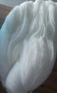 白色锦纶废丝，长期出售