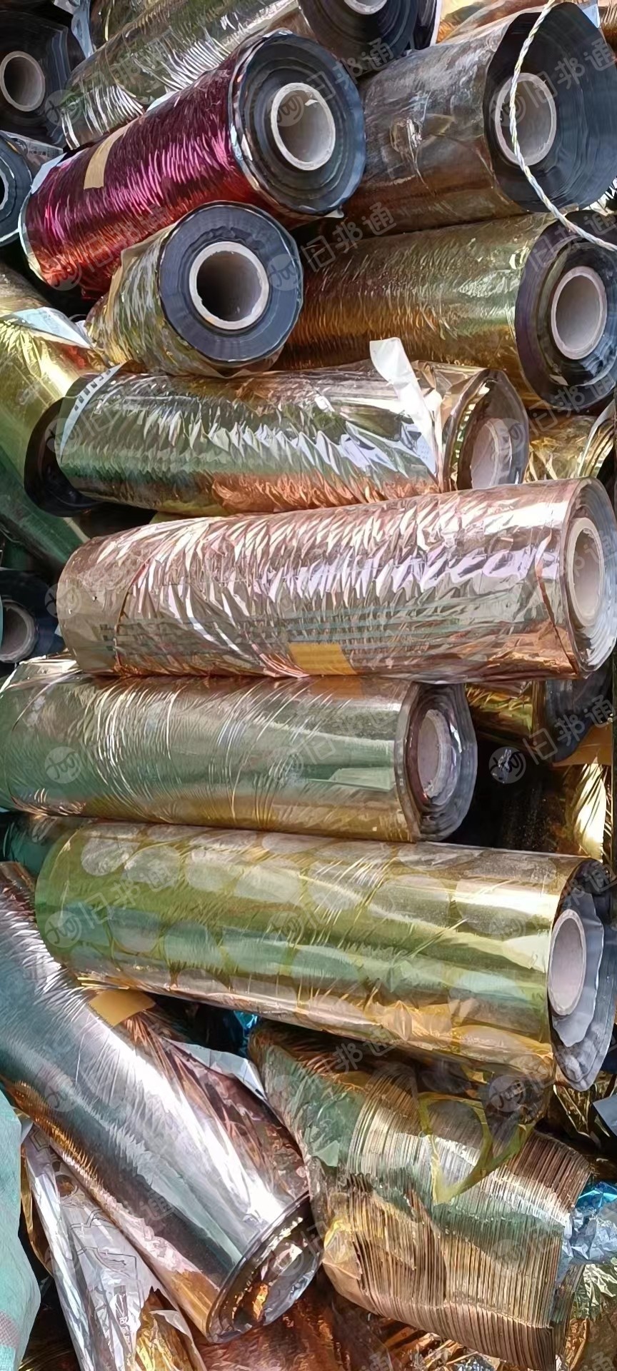 制绳厂大量收购打绳料,烫金纸,镀铝膜